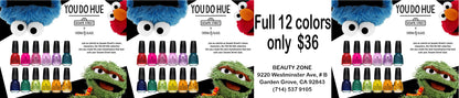 CHINA GLAZE NAIL POLISH LACQUER YOU DO HUE - 12 PIECE-Beauty Zone Nail Supply