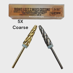 Carbide Professional 3/32" 5 in 1 Long Head 23mm 5X Coarse #CB43a