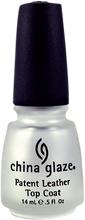 Load image into Gallery viewer, China Glaze Patent Leather Top Coat 0.5oz #70279-Beauty Zone Nail Supply