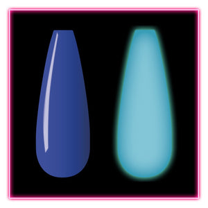 Kiara Sky Dip Glow Powder -DG118 Blue Me Away-Beauty Zone Nail Supply