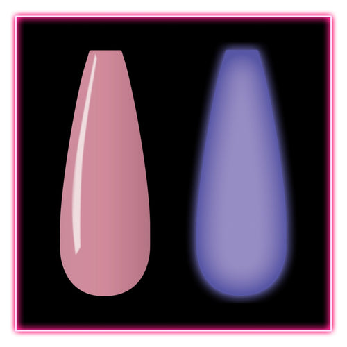Kiara Sky Dip Glow Powder -DG124 Retro Pink-Beauty Zone Nail Supply