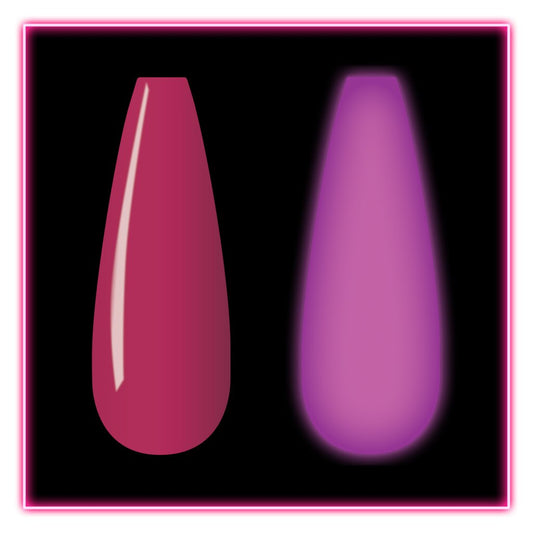 Kiara Sky Dip Glow Powder -DG131 Bright Fuchsia-Beauty Zone Nail Supply