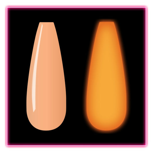 Kiara Sky Dip Glow Powder -DG138 Peach, Please-Beauty Zone Nail Supply