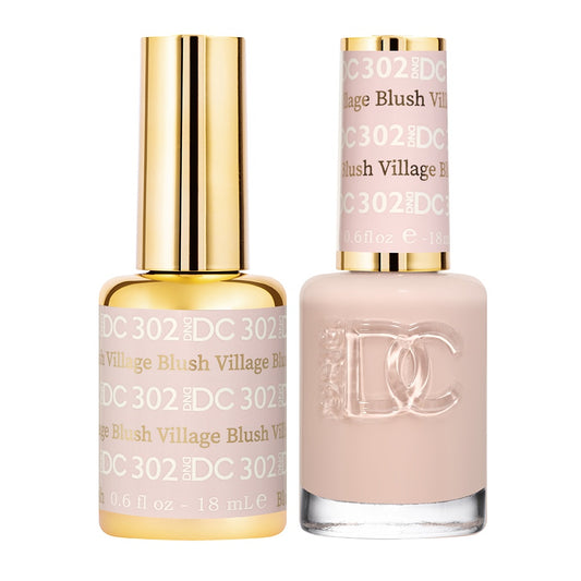 DND DC DUO Blush Village 0.5 oz #302