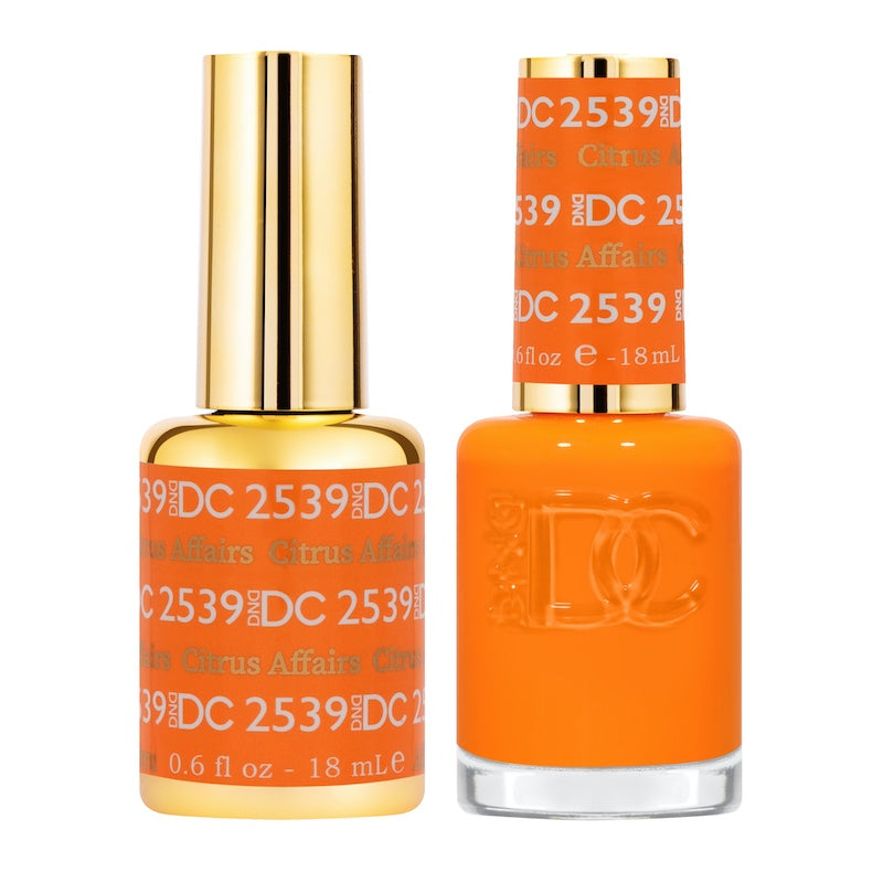 DND DC Duo Gel & Lacquer Citrus Affairs #2539