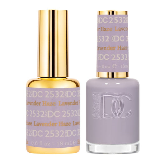 DND DC Duo Gel & Lacquer Lavender Haze #2532