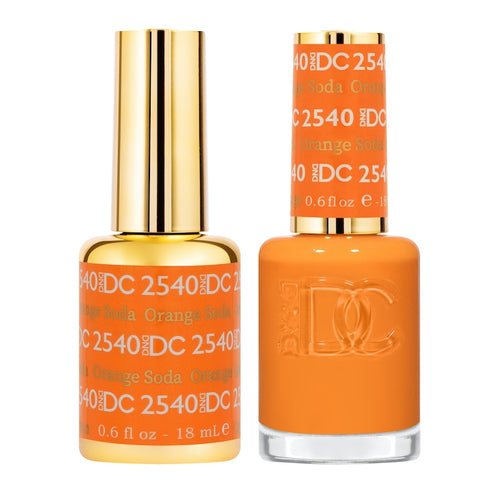 DND DC Duo Gel & Lacquer Orange Soda #2540