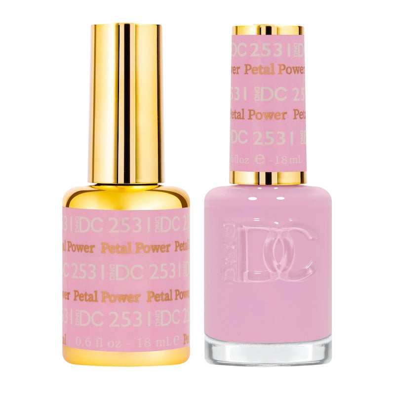 DND DC Duo Gel & Lacquer Petal Power #2531