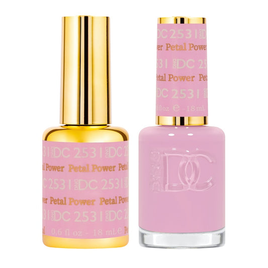 DND DC Duo Gel & Lacquer Petal Power #2531
