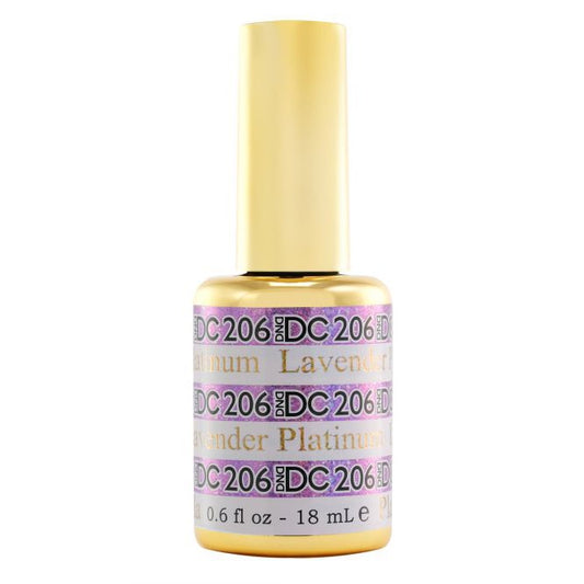 DND DC Platinum Lavender 0.5 oz #206