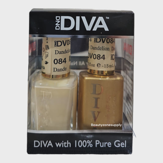 DND Diva Duo Gel & Lacquer 084 Dandelion