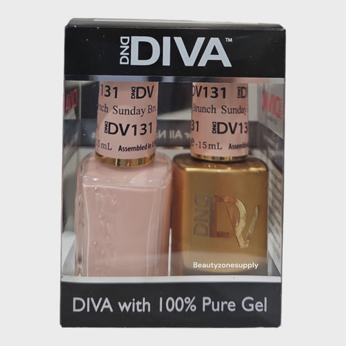 DND Diva Duo Gel & Lacquer 131 Sunday Brunch