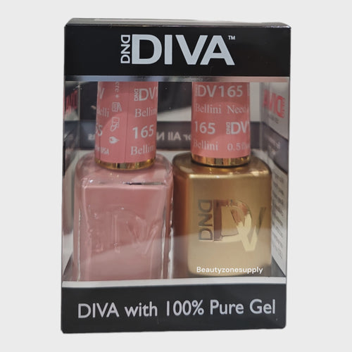 DND Diva Duo Gel & Lacquer 165 Need A Bellini
