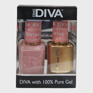 DND Diva Duo Gel & Lacquer 166 Daquiri Cream
