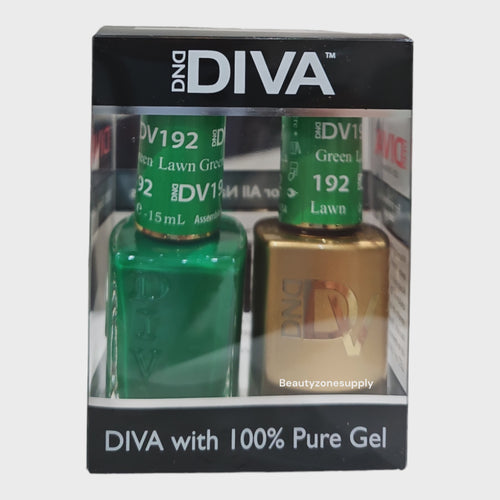 DND Diva Duo Gel & Lacquer 192 Lawn Green