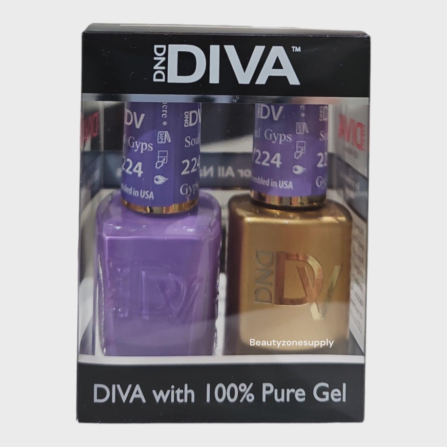 DND Diva Duo Gel & Lacquer 224 Gypsy Soul