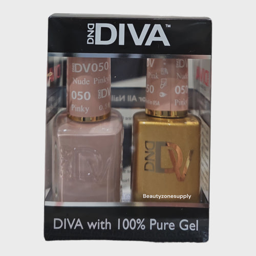 DND Diva Duo Gel & Lacquer 050 Pinky Nude