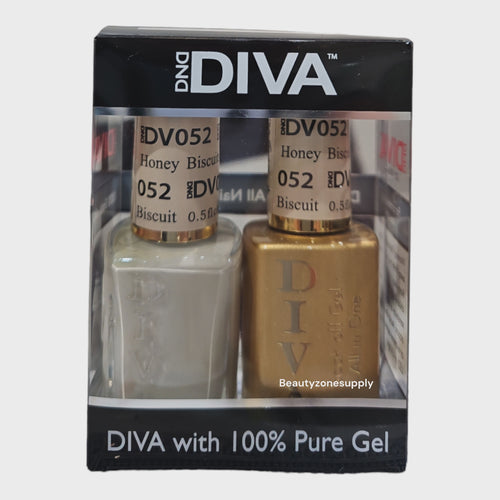 DND Diva Duo Gel & Lacquer 052 Biscuits N Honey