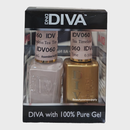 DND Diva Duo Gel & Lacquer 060 Timeless Tea