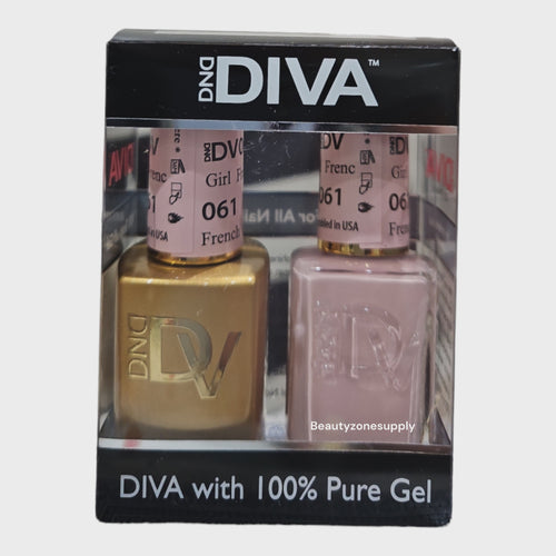DND Diva Duo Gel & Lacquer 061 French Girl