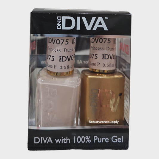 DND Diva Duo Gel & Lacquer 075 Dune Princess