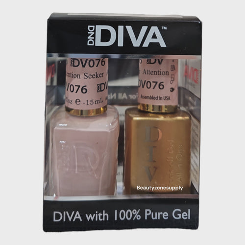 DND Diva Duo Gel & Lacquer 076 Attention Seeker