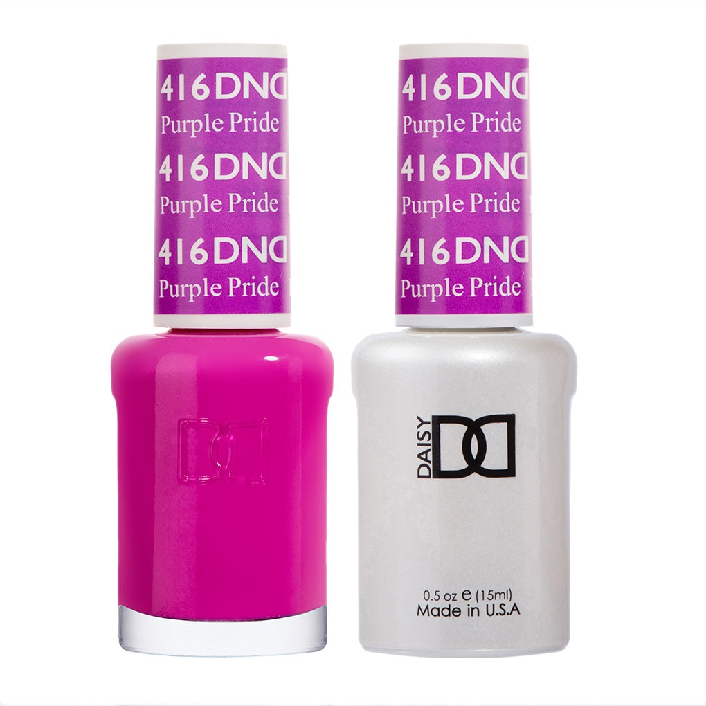 DND Duo Gel & Lacquer Purple Pride #416