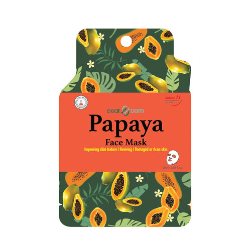 Dearderm Papaya Face Mask (10pcs)
