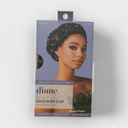Diane Essential Shower Cap Black #D7331