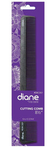 Diane Silicone Cutting Comb Black 8 1/2" Heat Resistant Dbc001