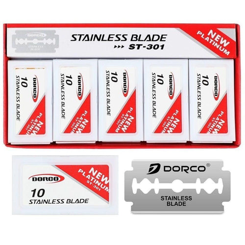 Dorco Razor Blades Double Edge Red Carton 100 razor