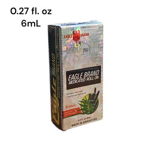 Eagle Brand Medicated Lavender Oil Dầu gió Trang con ó Roll On 8 mL”