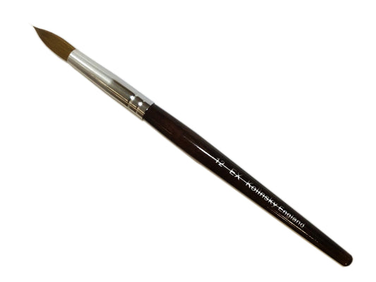 Ex acrylic nail brush kolinsky size 12-Beauty Zone Nail Supply