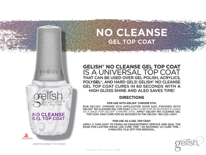 beautyzone no cleanse gelish top no wipe
