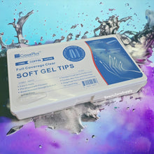 Load image into Gallery viewer, GazePlus Gel x Tips Clear Coffin Nature 12 size 600 pcs