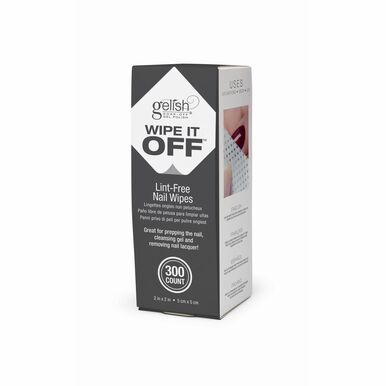 Gelish Wipe It Off - Lint Free Nail Wipes 300ct - #01925