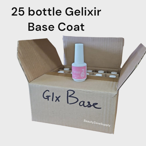 Gelixir Soak Off Gel Base Coat .5 oz Deals 25 bottle