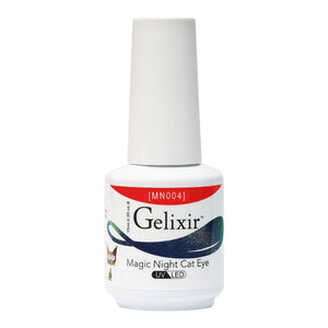Gelixir Gel Polish Magic Night Cat Eye 0.5 oz MN004-Beauty Zone Nail Supply