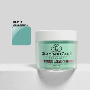 Glam & Glits Acrylic Powder Color Aquamarine 2 Oz- Bl3111