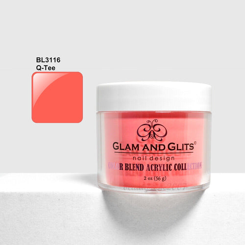 Glam & Glits Acrylic Powder Color Q-Tee 2 Oz- Bl3116