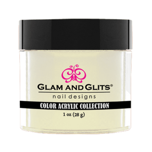 Glam & Glits Color Acrylic (Cream) 1 oz Angel - CAC306-Beauty Zone Nail Supply