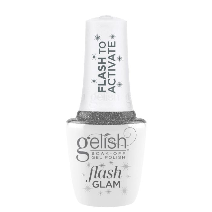 Harmony Gelish Flash Glam Gel Dripping In Bling 0.5 oz #1110505