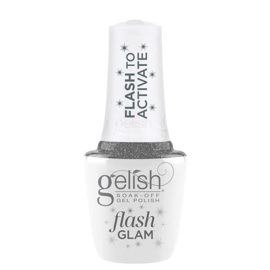 Harmony Gelish Flash Glam Gel Dripping In Bling 0.5 oz #1110505