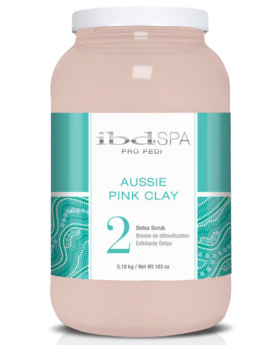 Ibd Spa Scrub ‚Äì Aussie Pink Clay Detox Gallon-Beauty Zone Nail Supply