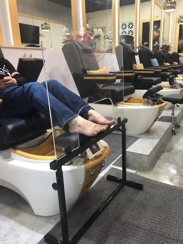 ProShield Nail table Spa Chair Pedicure Manicure-Beauty Zone Nail Supply