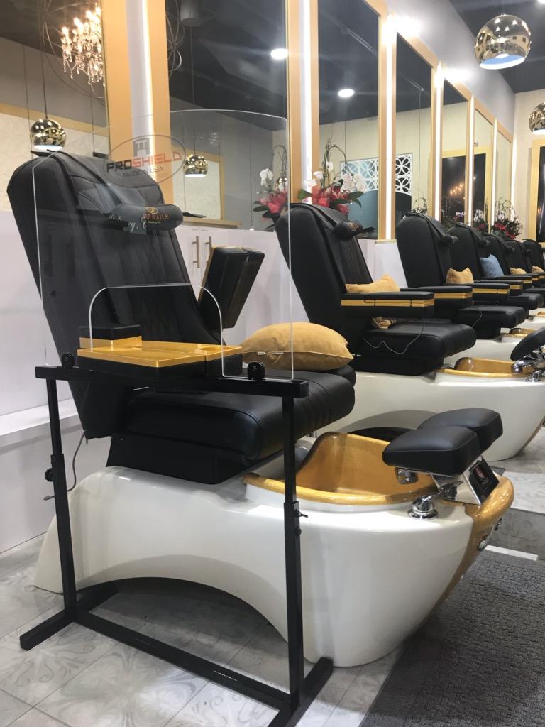 ProShield Nail table Spa Chair Pedicure Manicure-Beauty Zone Nail Supply