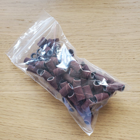 Sanding band medium 100 pcs / Bag-Beauty Zone Nail Supply