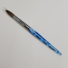 Load image into Gallery viewer, Petal kolinsky acrylic nail brush blue marble size 14-Beauty Zone Nail Supply