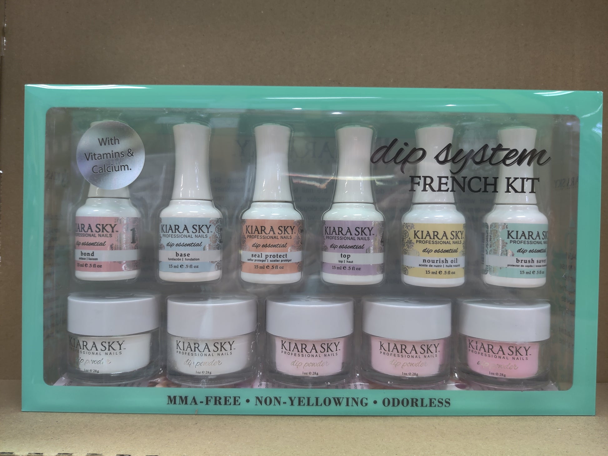 Kiara Sky Dip System French Starter Kit #D605-Beauty Zone Nail Supply