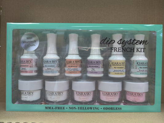 Kiara Sky Dip System French Starter Kit #D605-Beauty Zone Nail Supply